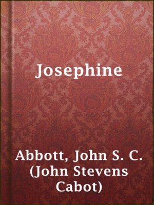 cover image of Josephine